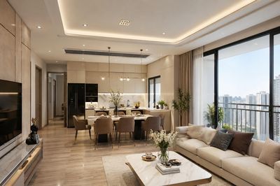 Cách thiết kế căn hộ 70 - 90 m² đúng cách, nhà nhỏ vẫn rộng và sang