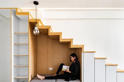 Thiết kế nhà đừng bỏ phí gầm cầu thang: 7 cách tận dụng thông minh tăng sự gọn gàng và có gu