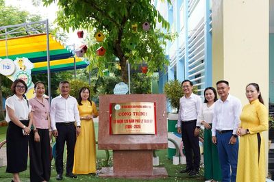 Khánh thành 2 công trình trường học chào mừng kỷ niệm 120 năm phủ lỵ Tam Kỳ