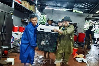 Ứng phó bão số 4: Bắc Ninh di dời nhiều hộ dân đến nơi an toàn