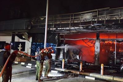 Thái Lan: Ban bố lệnh giới nghiêm sau loạt vụ đốt phá ở miền Nam
