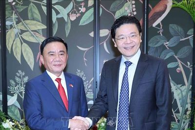 Thường trực Ban Bí thư Trần Cẩm Tú hội kiến Tổng Thư ký Đảng Hành động Nhân dân, Thủ tướng Singapore
