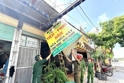 Đồng loạt ra quân thiết lập lại trật tự đô thị, trật tự công cộng