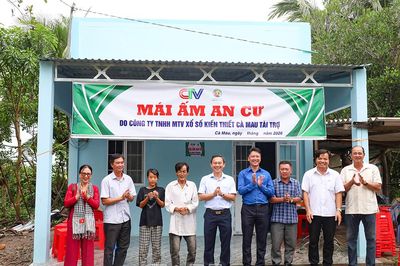 Trao 'Mái ấm an cư' cho hộ đặc biệt khó khăn tại xã Vĩnh Lợi
