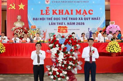 Khai mạc Đại hội Thể dục thể thao xã Quỹ Nhất lần thứ I, năm 2026
