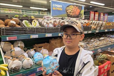 Nông sản Việt Nam mở rộng kênh phân phối tại Nga