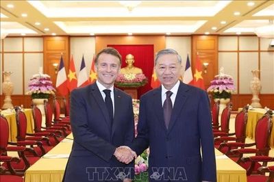 Tổng Bí thư, Chủ tịch nước Tô Lâm và Tổng thống Pháp sắp trao đổi nhiều nội dung quan trọng