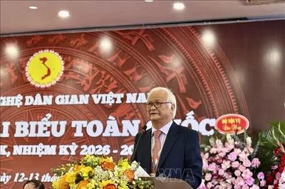 GS.TS Lê Hồng Lý tái đắc cử Chủ tịch Hội Văn nghệ dân gian Việt Nam
