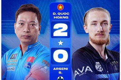 Hoàng Sao dọn bàn đẳng cấp hạ 'tia chớp' Phần Lan, cơ thủ trẻ VN vào tứ kết thế giới