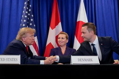 Ông Trump ký thỏa thuận an ninh với Greenland và Đan Mạch