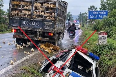 Đồng Nai: Hình ảnh CSGT nằm dưới mương là sản phẩm giả mạo từ AI