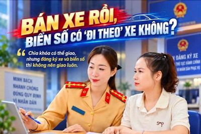 Quy định mới về việc bán xe, buộc phải làm thủ tục thu hồi biển số