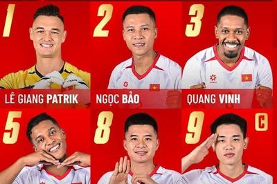 Đội hình ra sân trận Việt Nam-Thái Lan tại FIFA ASEAN Cup 2026