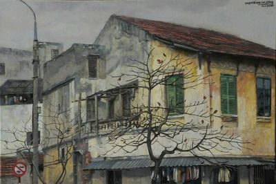 Hà Nội trong tranh Phạm Bình Chương - Lưu giữ những ký ức phố phường