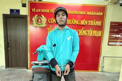 Kẻ cướp điện thoại của du khách ở trung tâm TP.HCM bị bắt sau 10 giờ