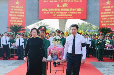 Sâu nặng nghĩa tình tri ân những người đã hóa thân thành Tổ quốc
