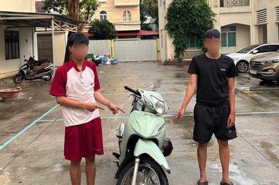 Truy xét nhanh nhóm thiếu niên trộm xe, dùng kéo kim loại khiêu khích người đi đường