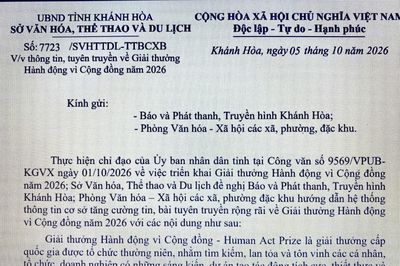 Tăng cường tuyên truyền về Giải thưởng Hành động vì cộng đồng năm 2026