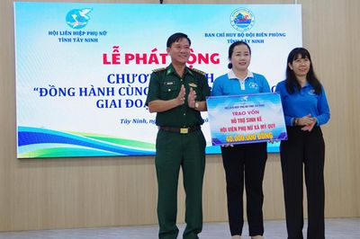 Đồng hành cùng phụ nữ bên cương Tây Ninh