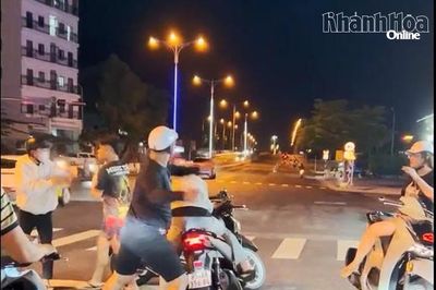Công an phường Nam Nha Trang xác minh vụ xô xát trong đêm