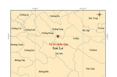 Động đất mạnh 4,2 độ vào sáng 19/10 tại Sơn La làm nhà cửa rung lắc