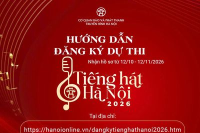 “Tiếng hát Hà Nội 2026” bắt đầu hành trình tìm kiếm tài năng