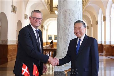 Tổng Bí thư, Chủ tịch nước Tô Lâm hội kiến Chủ tịch Quốc hội Đan Mạch Henrik Frandsen