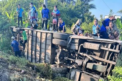 Tai nạn trên quốc lộ Nam Sông Hậu, một người tử vong