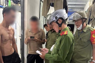 Công an phường Ngũ Hành Sơn ra quân cao điểm 60 ngày phòng, chống ma túy