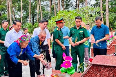 Lai Châu đạt nhiều kết quả trong tìm kiếm, quy tập hài cốt liệt sĩ