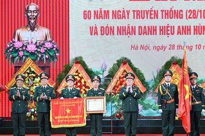 Học viện Kỹ thuật Quân sự đón nhận danh hiệu Anh hùng Lực lượng vũ trang nhân dân lần thứ hai