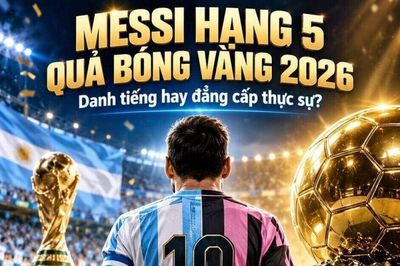 Tranh cãi Messi vượt Haaland, Dembele ở Quả bóng Vàng chỉ nhờ danh tiếng