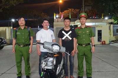 Đối tượng trộm xe máy sa lưới trên đường tẩu thoát