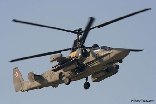 Trực thăng chiến đấu độc đáo Ka-52.