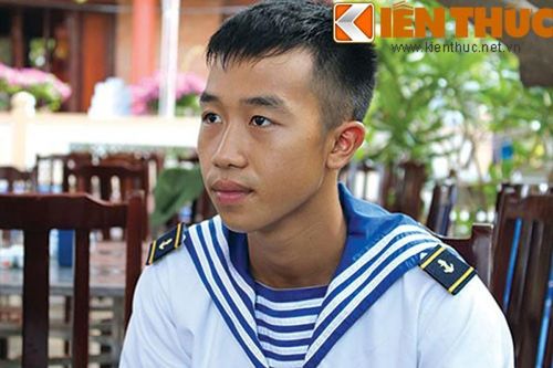  Nguyễn Quốc Đức đang là lính đảo Trường Sa.