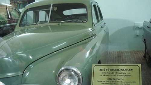 Chiếc xe gắn bó với Bác.