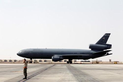 KC-10 Extender đang dần khẳng định vai trò không thể thiếu trong các cuộc không kích của Không quân Mỹ trong cuộc chiến chống khủng bố.