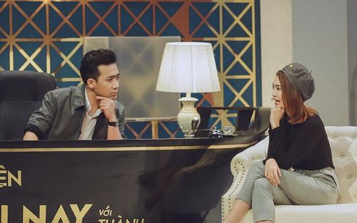 Lan Ngọc và MC Trấn Thành.