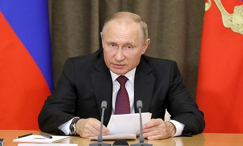 Tổng thống Nga Vladimir Putin. Ảnh: TASS.