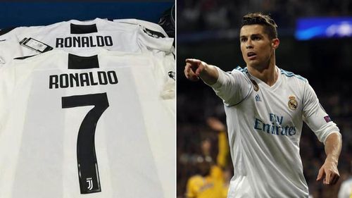 Ronaldo chuẩn bị kết thúc 9 năm với Real Madrid. Áo số 7 mang tên anhd đã được in ở Juventus
