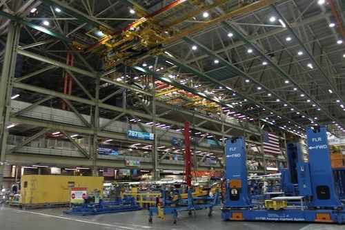 Khu vực lắp ráp chính của nhà máy trải rộng trên diện tích 70 hecta.
