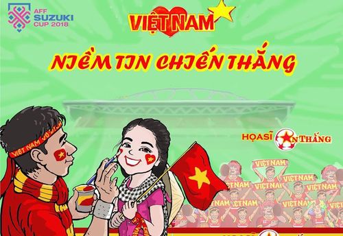 Người hâm mộ và niềm tin trọn vẹn dành cho đội tuyển tại kỳ AFF Cup lần này.
