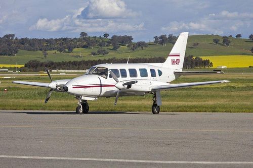 Một máy bay Piper PA-31. (Ảnh: Wikipedia Common)