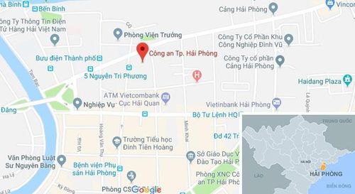 Công an Hải Phòng đang thụ lý điều tra vụ án lừa đảo chiếm đoạt tiền của bà Đẩu. Ảnh: Google Maps.