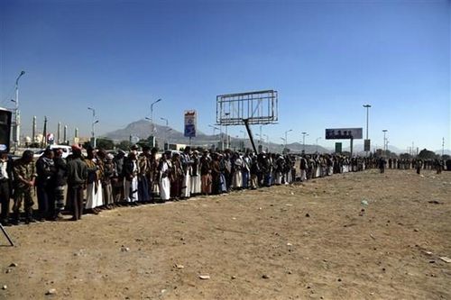 Các tay súng Houthi tại Hodeidah, Sanaa, Yemen, ngày 19/12/2018. (Ảnh: THX/ TTXVN)