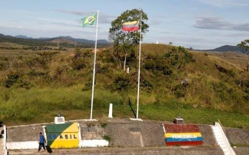 Khu vực biên giới giữa Venezuela và Brazil. (Ảnh: Reuters)