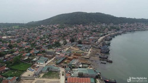 Một góc xã Quỳnh Lập, huyện Quỳnh Lưu. Ảnh tư liệu