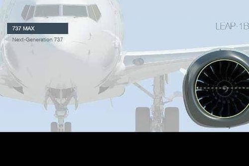 Đường kính quạt của động cơ LEAP-1B là khoảng 1,75m (Ảnh: Boeing)