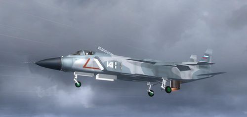  Cánh chính được đặt trên lưng máy bay tương tự như Yakovlev Yak-36, kiểu cánh mũi tên xuôi và có thể được gấp lại để lưu trữ trên tàu. 