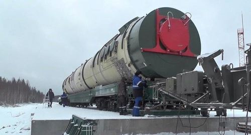Nga sẽ sớm triển khai tên lửa Sarmat. Ảnh: Bộ Quốc phòng Nga.